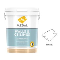 Medal Paints - Walls & Ceilings Acrylic PVA White