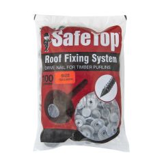 SafeTop - Polyfix Drive Screws Standard Grey 3.55x75mm Bulk Pack