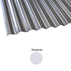 Roof Sheet Corrugated 0.53x762mm AZ200 Seaspray