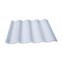 Palram - Roof Sheet Corrugated Polycarb 1.0x762mm White Opal