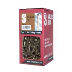 SafeTop - Self Drilling Screws No.17 5.5x65mm Value Box