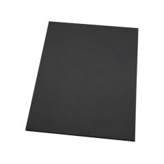 Nutec - Black Slate Roof Tile (Unmitred) 7.2x406x610mm