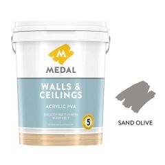 Medal Paints - Walls & Ceilings Acrylic PVA Sand Olive