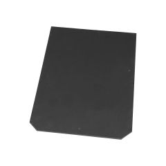 Nutec - Black Slate Roof Tile (Mitred) 7.2x406x610mm