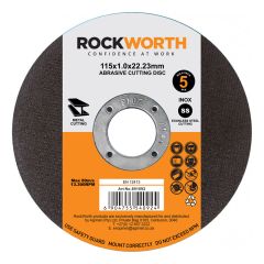 Rockworth - Cutting Disc Slimline Steel 1.0x115mm