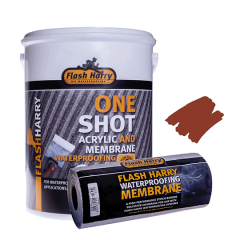 Flash Harry - One-Shot Kit 5L Terracotta With FREE Membrane 10mx200mm
