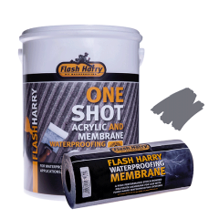 Flash Harry - One-Shot Kit 5L Grey With FREE Membrane 10mx200mm