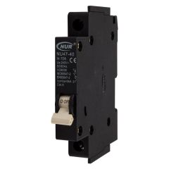 NUR - Circuit Breaker Mini Rail Single Phase 3kA