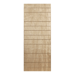 Kayo - Fire Door Veneer Horizontal Grooved 813x2032mm (30 minutes)