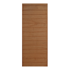 Swartland - Fire Door Hardwood Wide Horizontal Slatted 813x2032mm (30 minutes)