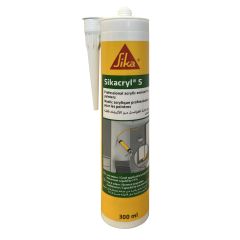 Sika - Sikacryl S Acrylic Sealant White 300ml