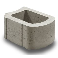 Cape Brick - Retaining Wall Blocks Smoothface 380x320x220mm S12 Grey
