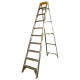 Step Ladder Yellow 10-Step 2.71m
