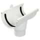 SouthPro - PVC Gutter Half-round Outlet Round