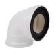 Polyprop Pan Connector Bend SV PL 110mm SATAS