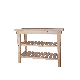 Cape Timber - Solid Pine Workbench Assembled 600x1200x900mm