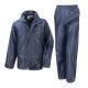 Skudo - Elite Rain Suit Rubberised Navy (2 Piece)