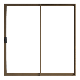 KENZO - Aluminium Sliding Door Full Glass Universal Opening 2100x2100mm