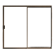 KENZO - Aluminium Sliding Door Full Glass Universal Opening 2400x2100mm