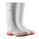 Wayne - Gumboot Men's Knee Length White/Red