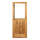 Winsters - Exterior Door Hardwood Full Glass Top 813x2032mm