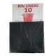 Silverplas - Bin Liners 25 Micron for Wheelie Bin (per 10)