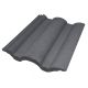 Coverland Taunus Roof Tile in brown colour, featuring a wave profile for a traditional and durable roofing design.