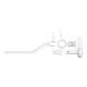 Wirquin - Cistern Handle and Lever Arm Kit White