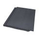 Coverland Elite Roof Tile in vivid black colour, featuring a flat profile for a sleek and modern roofing aesthetic.