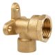 Capillary Elbow Wall Plate CxFI SABS Approved 15mmx1/2