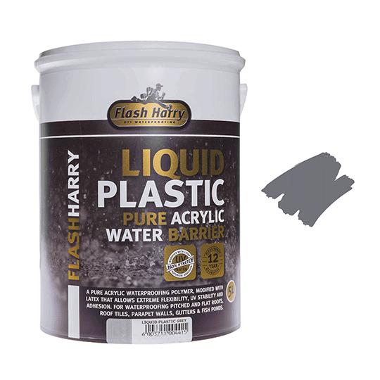Flash Harry Liquid Plastic Grey 5lt - Noag's Market